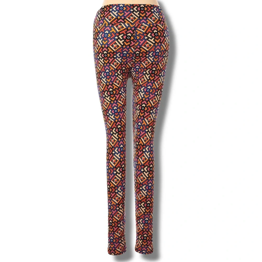 🦋 5/$25 - LuLaRoe Geometric Leggings - One Size (OS) fits sizes 2-10 - Picture 3 of 14